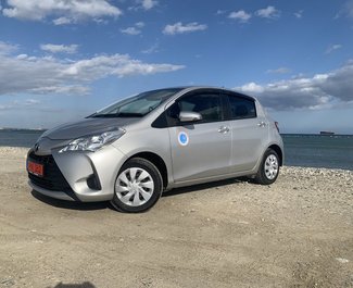 Toyota Vitz, 2018 rental car in Cyprus