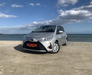 Hire a Toyota Vitz car at Larnaca airport in  Cyprus
