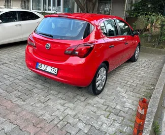 Opel Corsa 2016 car hire in Turkey, featuring ✓ Petrol fuel and 90 horsepower ➤ Starting from 35 USD per day.