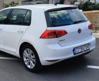 Cheap Volkswagen Golf 7, 1.6 litres for rent in  Montenegro