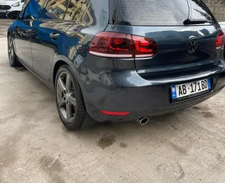 Volkswagen Golf 6 rental. Economy, Comfort Car for Renting in Albania ✓ Deposit of 200 EUR ✓ TPL, CDW, Abroad insurance options.