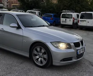 BMW 330d Touring 2008 car hire in Albania, featuring ✓ Diesel fuel and 180 horsepower ➤ Starting from 35 EUR per day.