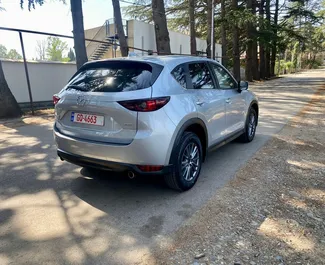 Front view of a rental Mazda Cx-5 in Tbilisi, Georgia ✓ Car #7571. ✓ Automatic TM ✓ 1 reviews.