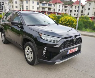 Front view of a rental Toyota Rav4 in Tbilisi, Georgia ✓ Car #7506. ✓ Automatic TM ✓ 1 reviews.
