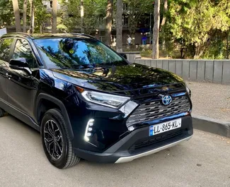 Toyota Rav4 2019 car hire in Georgia, featuring ✓ Petrol fuel and 168 horsepower ➤ Starting from 105 GEL per day.