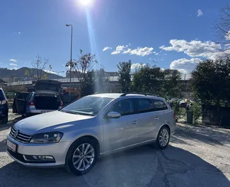 Front view of a rental Volkswagen Passat SW in Tirana, Albania ✓ Car #4477. ✓ Automatic TM ✓ 1 reviews.