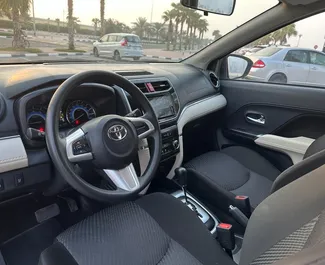 Toyota Rush rental. Comfort, Crossover, Minivan Car for Renting in the UAE ✓ Deposit of 2000 AED ✓ [] insurance options.