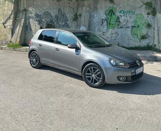 Rent a Volkswagen Golf 6 in Durres Albania