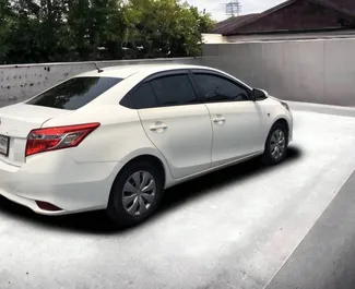 Toyota Vios 2022 car hire in Thailand, featuring ✓ Petrol fuel and  horsepower ➤ Starting from 650 THB per day.