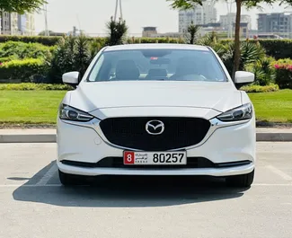 Арендуйте Mazda 6 2023 в ОАЭ. Топливо: Бензин. Мощность: 182 л.с. ➤ Стоимость от 110 AED в сутки.