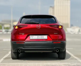 Арендуйте Mazda CX-30 2020 в ОАЭ. Топливо: Бензин. Мощность: 182 л.с. ➤ Стоимость от 110 AED в сутки.