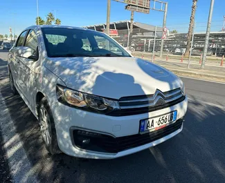 Car Hire Citroen C Elysee #8383 Manual in Tirana, equipped with 1.6L engine ➤ From Erand in Albania.