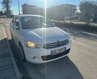 Car Hire Citroen C Elysee #8377 Manual in Tirana, equipped with 1.6L engine ➤ From Erand in Albania.