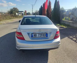 Mercedes-Benz C220 d 2010 car hire in Albania, featuring ✓ Diesel fuel and 110 horsepower ➤ Starting from 27 EUR per day.