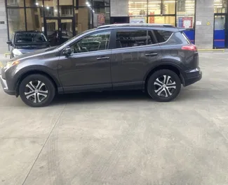 Toyota Rav4 2017 with All wheel drive system, available at Tbilisi Airport.