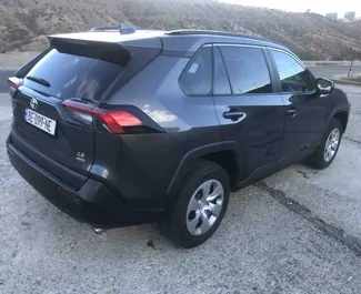 Toyota Rav4 2020 available for rent at Tbilisi Airport, with unlimited mileage limit.