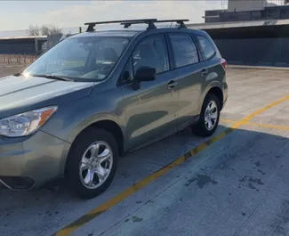 Subaru Forester rental. Comfort, SUV, Crossover Car for Renting in Georgia ✓ Without Deposit ✓ TPL, FDW, Passengers, Theft insurance options.