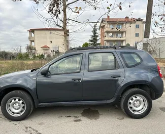 Dacia Duster rental. Economy, Comfort, Crossover Car for Renting in Albania ✓ Deposit of 150 EUR ✓ TPL, CDW, Abroad insurance options.