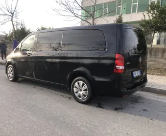 Mercedes-Benz Vito 2018 available for rent in Tirana, with unlimited mileage limit.