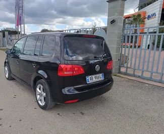 Volkswagen Touran rental. Comfort, Minivan Car for Renting in Albania ✓ Deposit of 100 EUR ✓ TPL, CDW, SCDW, FDW, Theft insurance options.