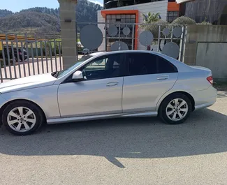 Mercedes-Benz C220 d 2010 car hire in Albania, featuring ✓ Petrol fuel and 110 horsepower ➤ Starting from 27 EUR per day.