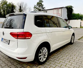 Volkswagen Touran rental. Comfort, Minivan Car for Renting in Czechia ✓ Deposit of 500 EUR ✓ TPL, CDW, SCDW, Theft, Abroad, No Deposit insurance options.