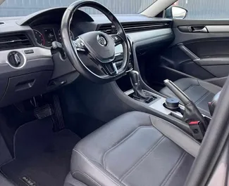 Volkswagen Passat 2021 car hire in Georgia, featuring ✓ Petrol fuel and 210 horsepower ➤ Starting from 150 GEL per day.