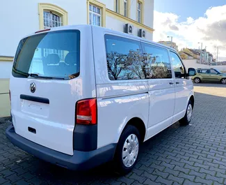 Volkswagen Transporter 2016 car hire in Czechia, featuring ✓ Diesel fuel and 110 horsepower ➤ Starting from 68 EUR per day.