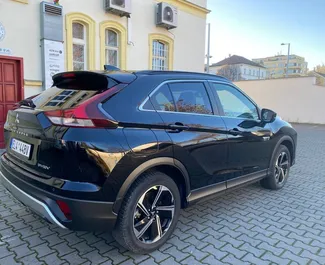 Mitsubishi Eclipse Cross 2022 car hire in Czechia, featuring ✓ Hybrid fuel and 190 horsepower ➤ Starting from 64 EUR per day.