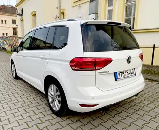 Volkswagen Touran 2018 available for rent in Prague, with 300 km/day mileage limit.